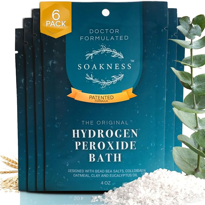 Hydrogen Peroxide Epsom Salt Bath Soak by Soakness