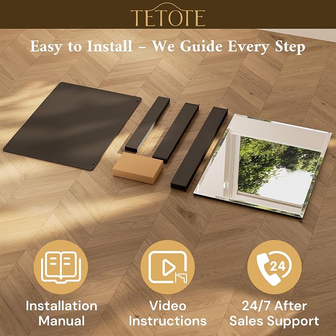 TETOTE 20 x 28 Bathroom Mirror - Image 3