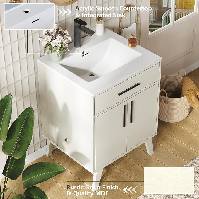 AMERLIFE 24.5" Bathroom Vanity - Image 3