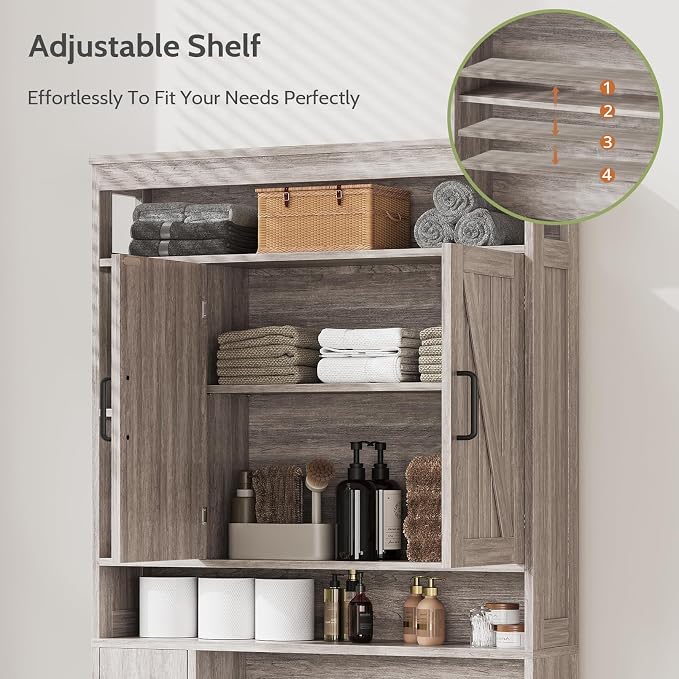 Over The Toilet Storage Cabinet - Image 4