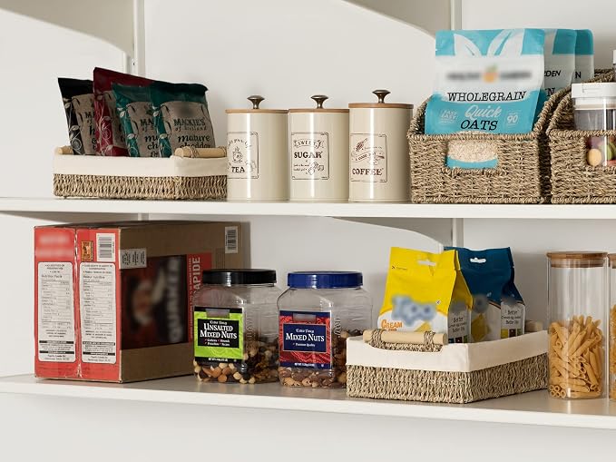 StorageWorks Small Seagrass Baskets - Image 6