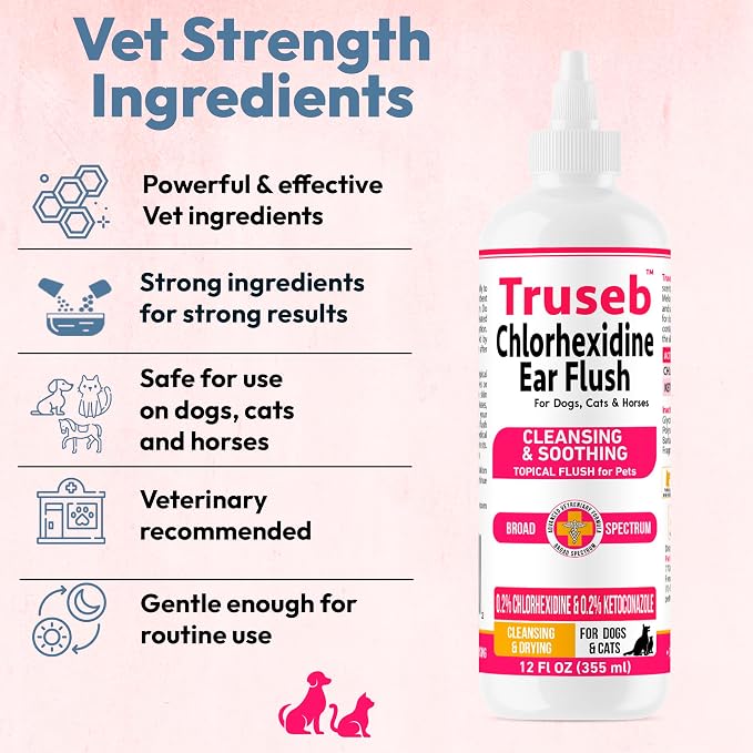 Truseb Advanced Topical Dog Ear Wash - Image 7