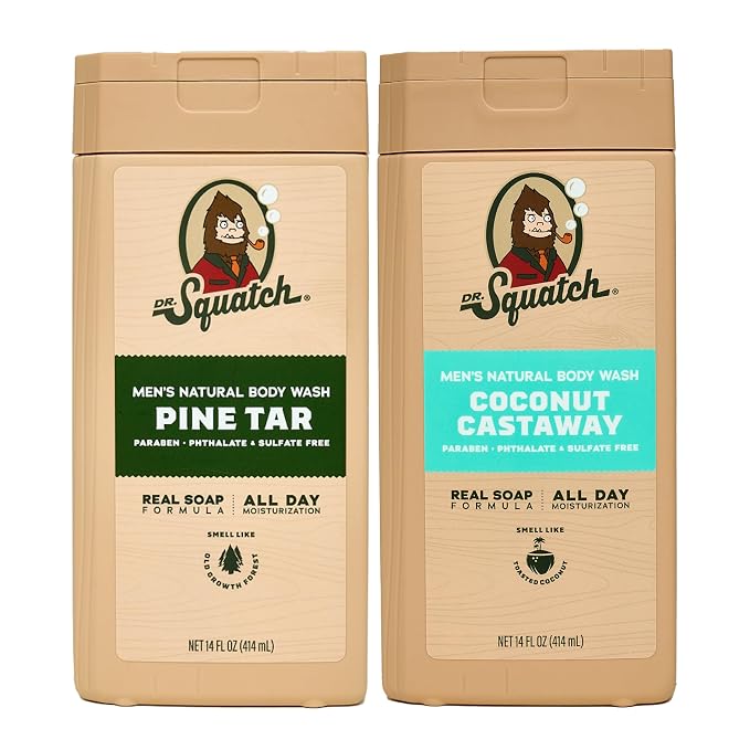 Dr. Squatch NEW Body Wash for Men by DrSquatch