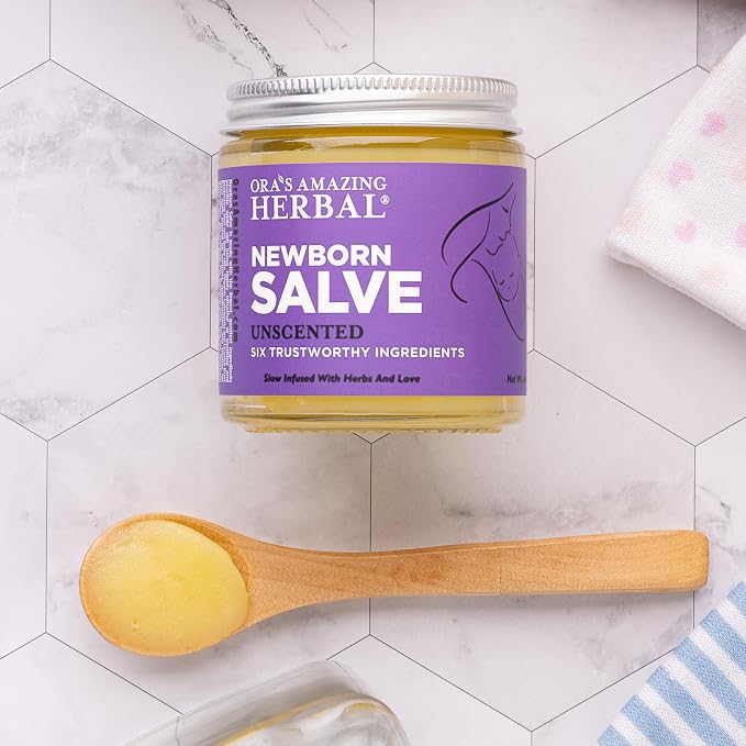 Ora's amazing Herbal, Newborn Salve, Diaper Rash Cream, Calendula Baby Balm - Image 7