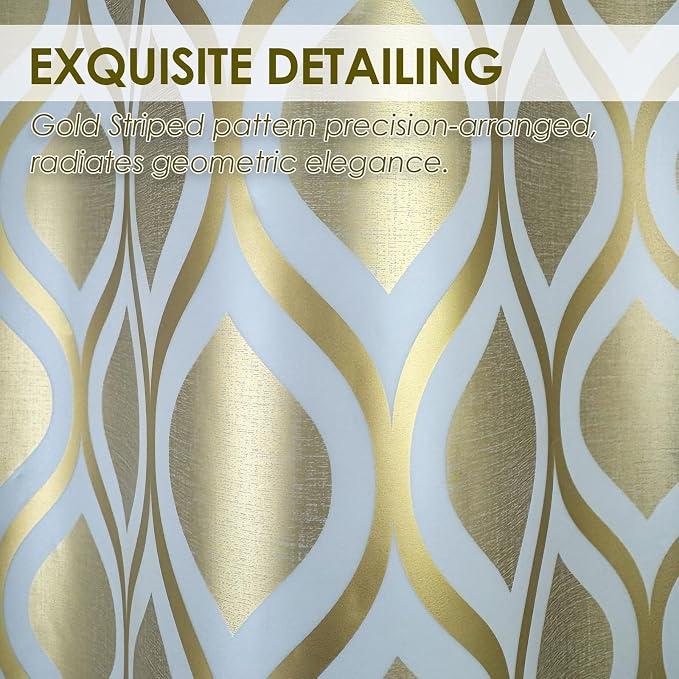 Plastic Shower Curtain Liner, Waterproof Printed PEVA Shower Curtain - Image 4