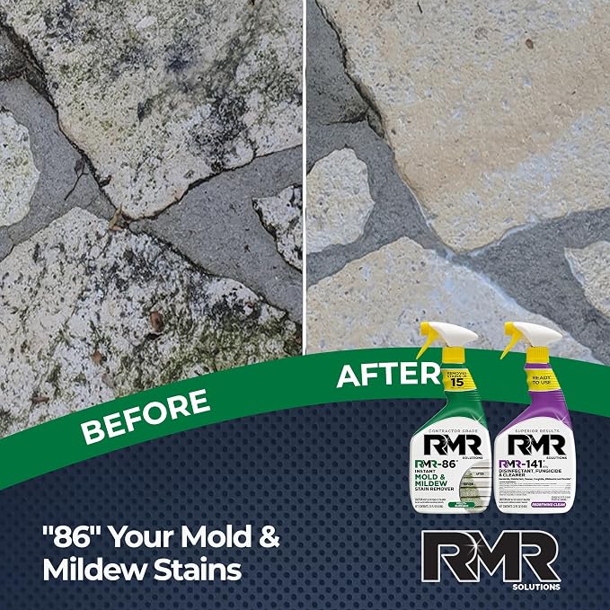 RMR Brands DIY Mold & Stain Remover Bundle, Complete Mold Killer & Mildew - Image 6