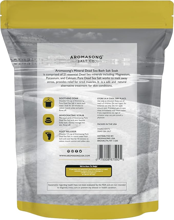 Aromasong Dead Sea Salt - Image 9