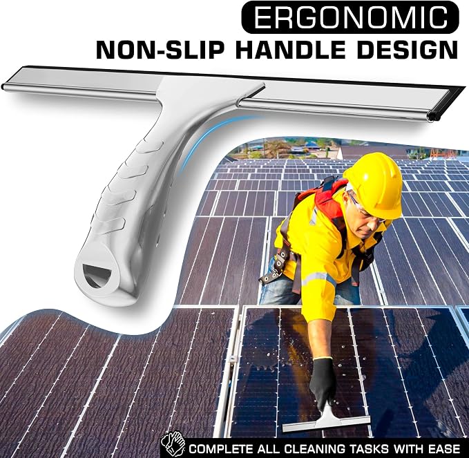 Stainless Steel Shower Squeegee - Image 6