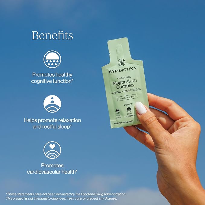Cymbiotika Liposomal Magnesium Complex – Promotes Relaxation, Restful Sleep - Image 2