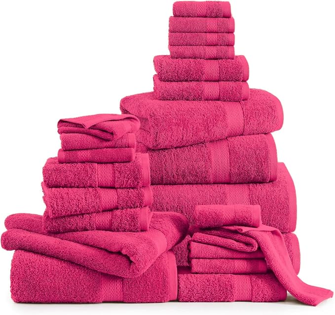 LANE LINEN 100% Cotton Bathroom Towels Set by LaneLinen