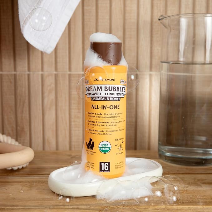 Petsmont Dream Bubbles Organic Shampoo + Conditioner - Image 4