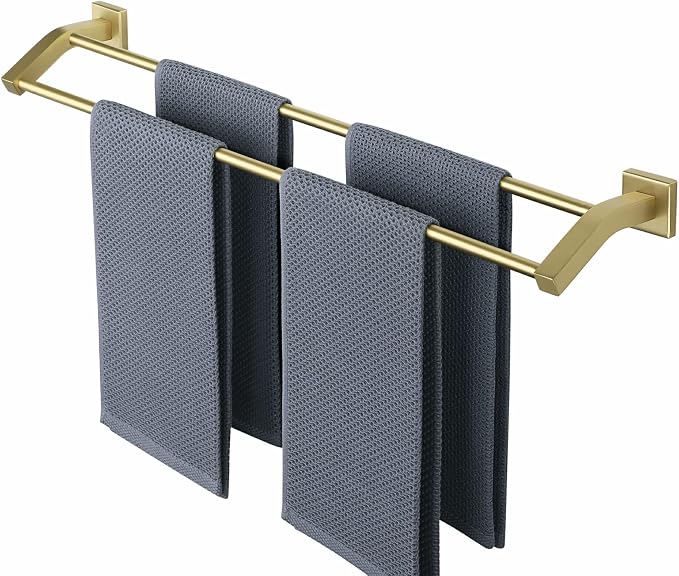 Alise Double Bath Towel Bars Towel Racks by Alise