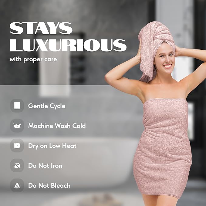 White Classic Luxury Soft Bath Sheet Towels - Image 6