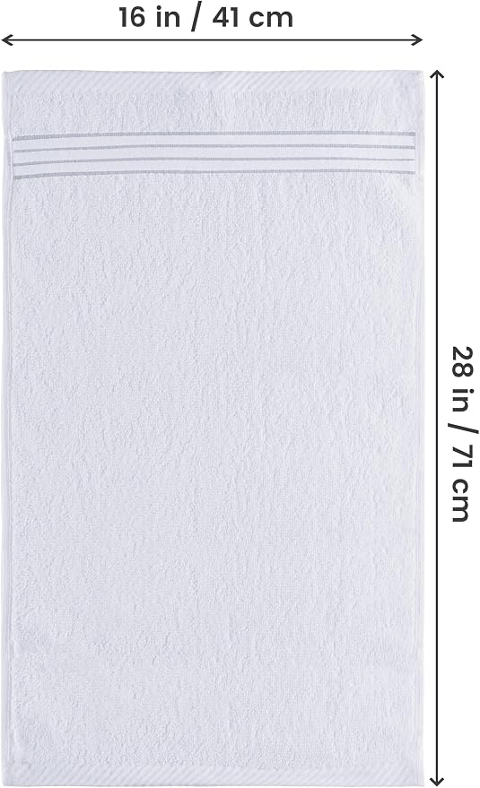 Utopia Towels 6 Piece Premium Hand Towels Set, 16 by 28 inches, 100% Ring Spun - Image 2