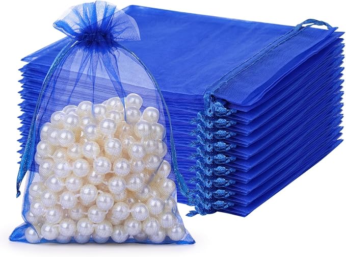 Hopttreely 100pcs Organza Bags by Hopttreely