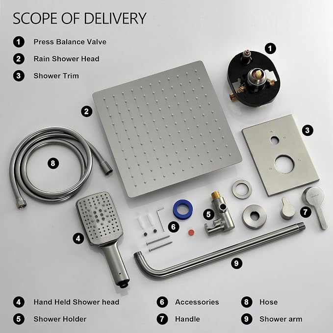 Shower Faucet Set - Image 8
