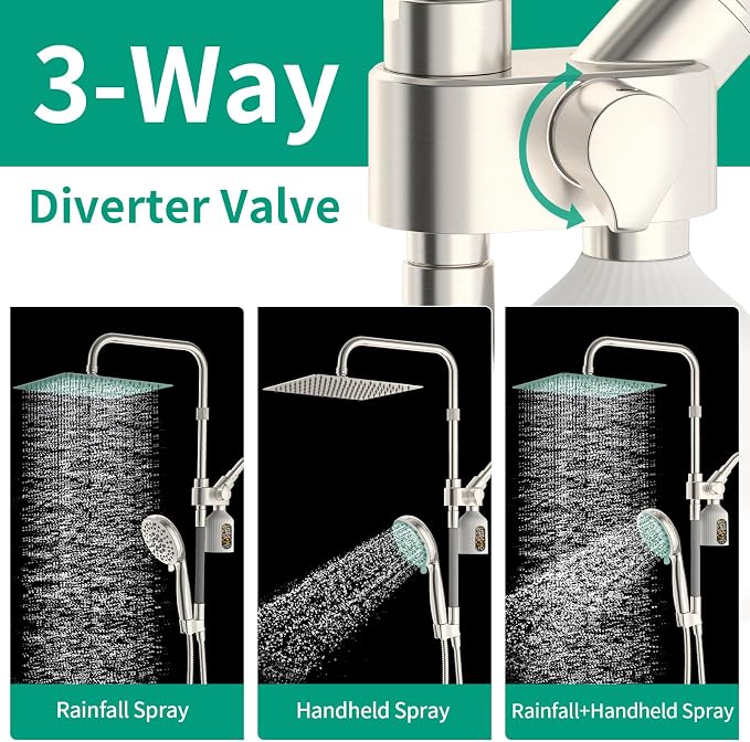 10" Filtered Rain Shower Head - Image 4