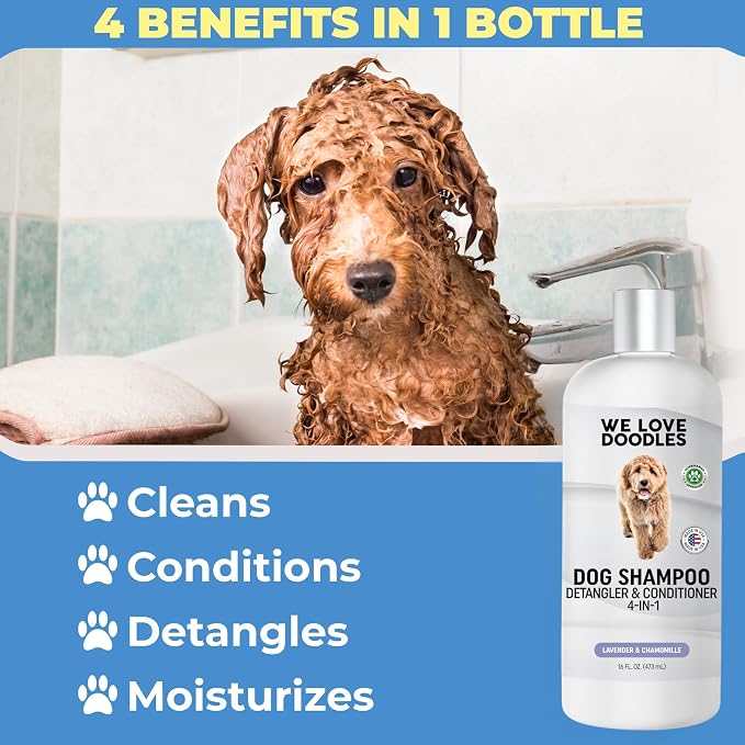 Dog Shampoo, Conditioner & Detangler - Image 3