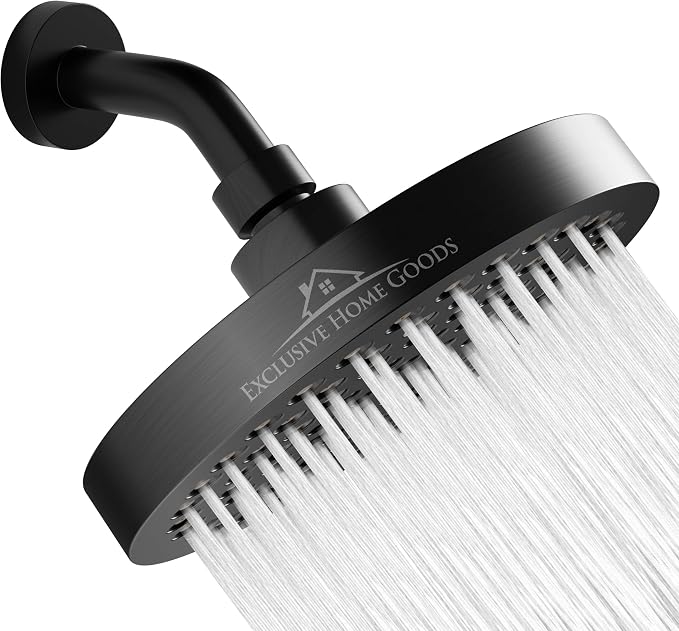 Luxury Rainfall Shower Head by Heatsistence