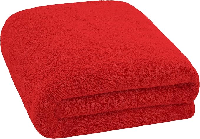Cotton Paradise 100% Cotton 40x80 Oversized Bath Sheet, Extra Large Turkish - Image 4