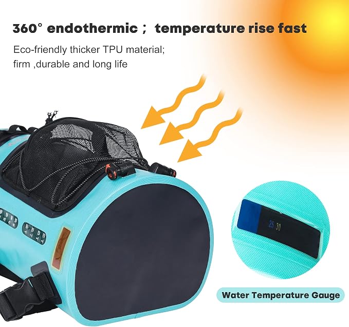 WILD HEART Camping Shower 22L/ 12L Portable Shower - Image 3