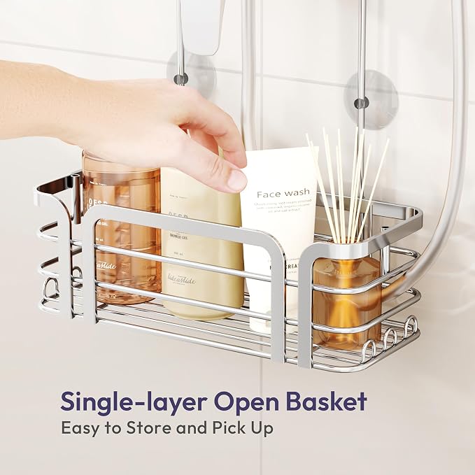 SWTYMIKI Shower Caddy Hanging Organizer - Image 4