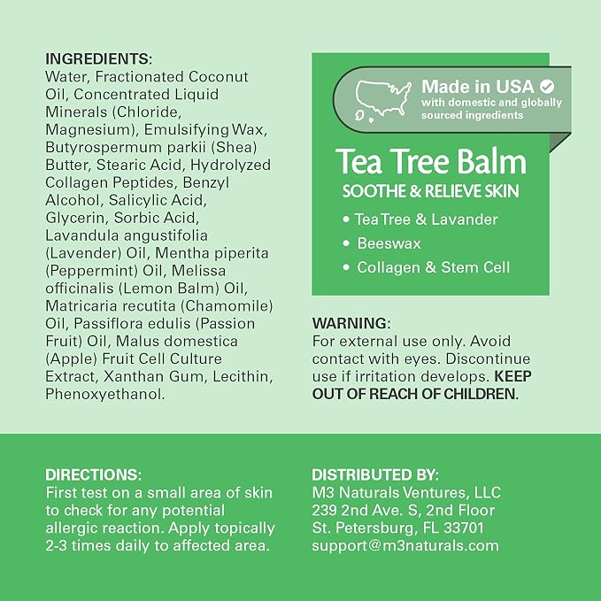 Tea Tree Oil Foot Balm – Soothing Moisturizer - Image 4