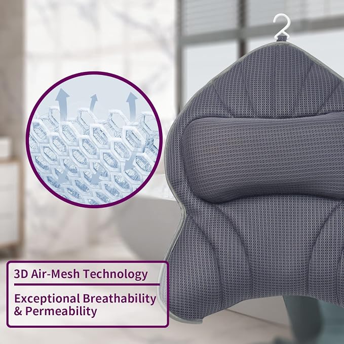Extra Thick Large Bath Pillow - Image 2