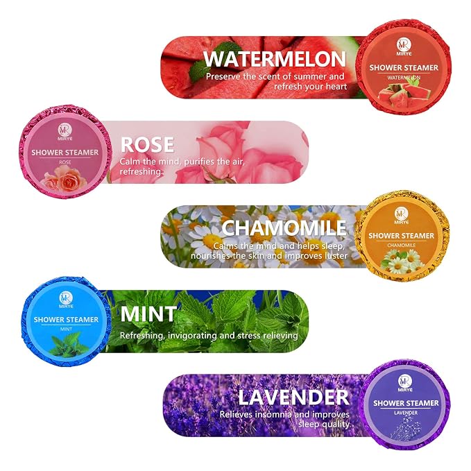 40 PCS Shower Steamers Aromatherapy - Image 3
