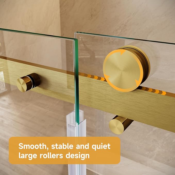 Frameless Sliding Shower Door - Image 3