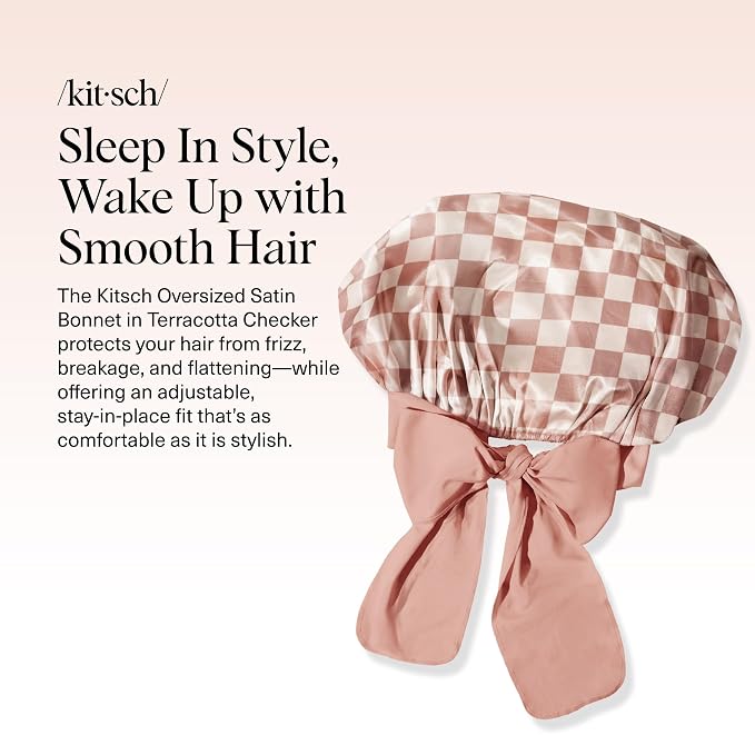 Kitsch XL Satin Bonnet for Sleeping - Image 2