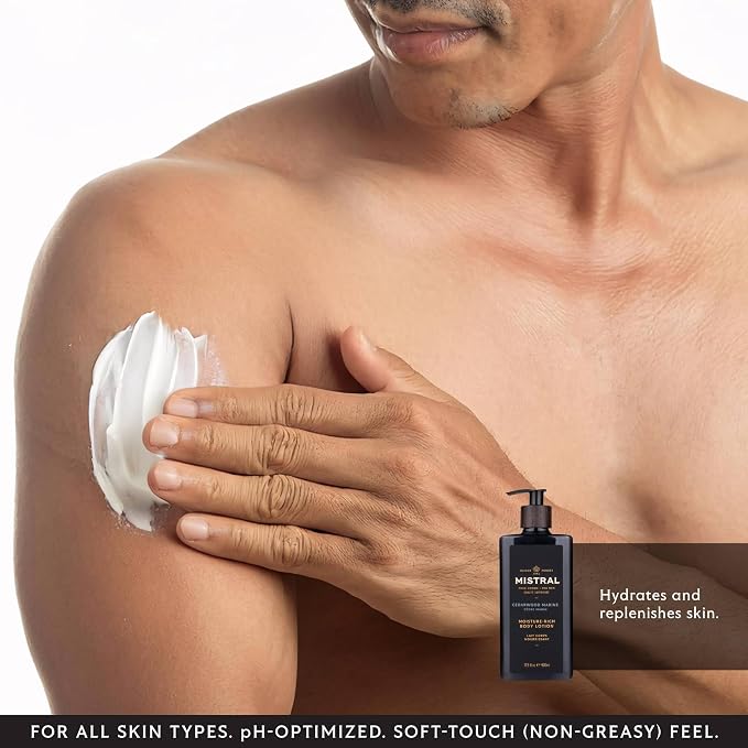 Mistral Cedarwood Marine Body Lotion - Image 6
