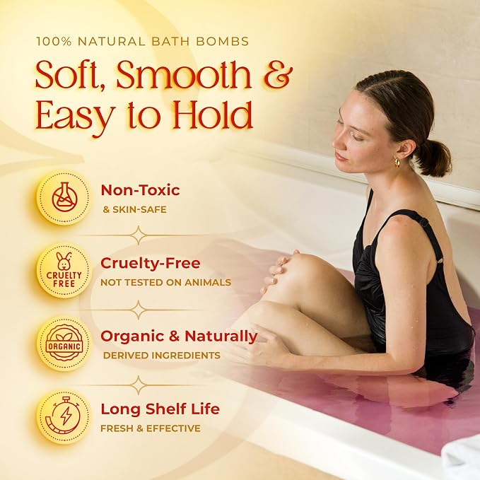 10 XXL Bath Bombs for Women Relaxing - Image 2
