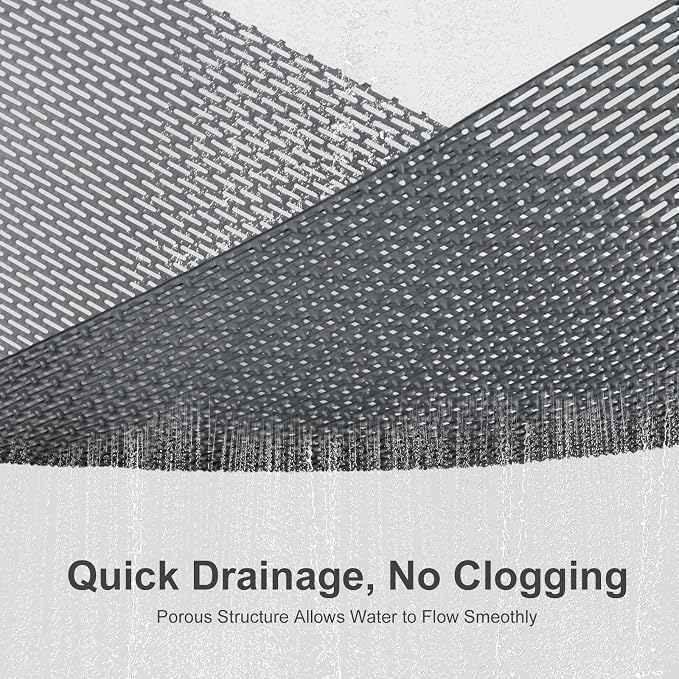 Square Shower Mat: 32"x32" Extra Large Non Slip Shower Mats - Image 4