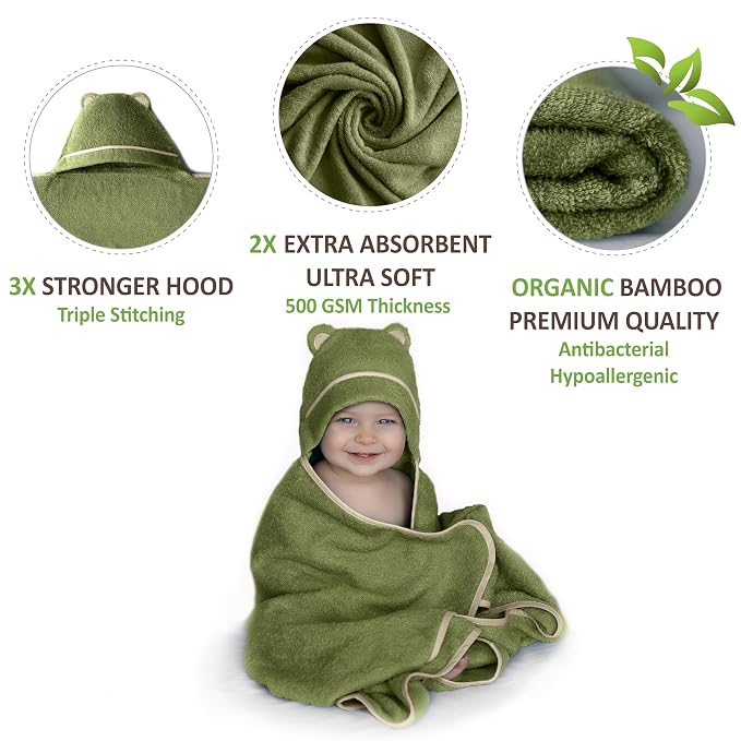 Premium Baby Bath Towel - Image 2