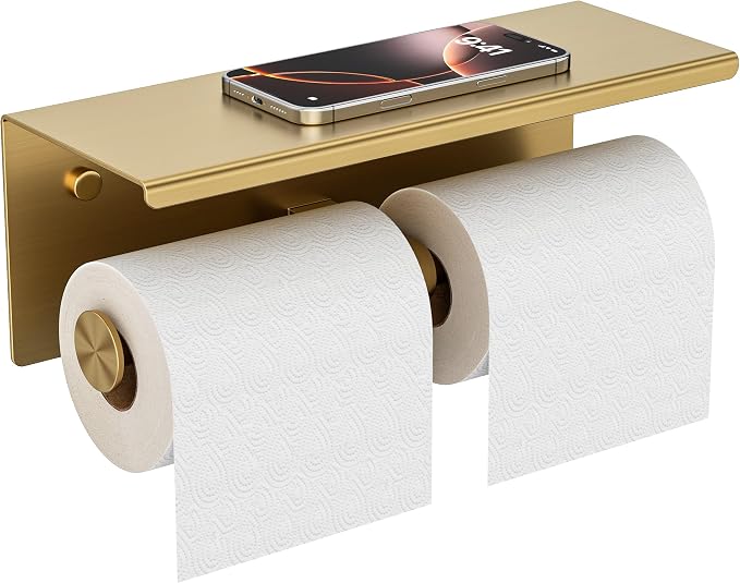FORIOUS Double Toilet Paper Holder by FORIOUS