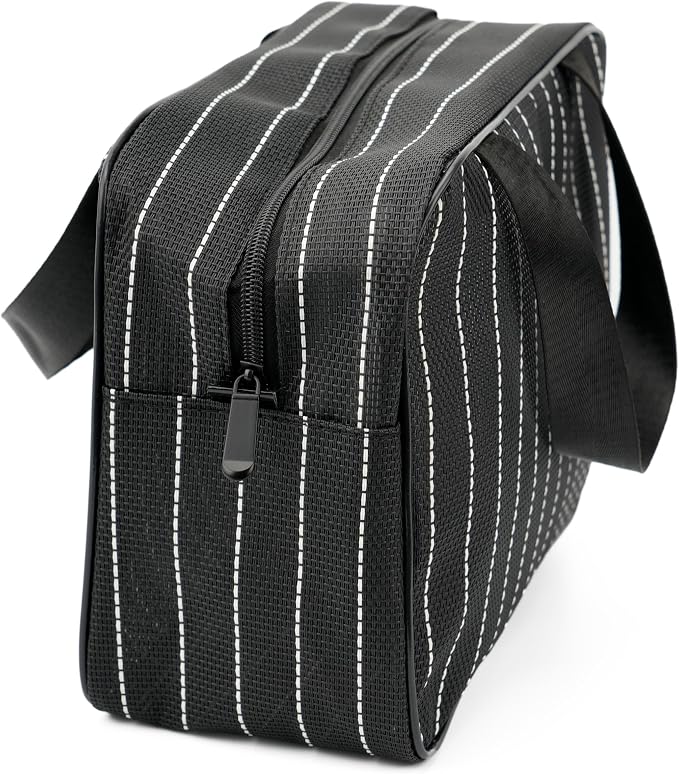 Mesh Shower Caddy Bag for Bathroom Gym Camping Portable Travel Mesh Toiletry - Image 3