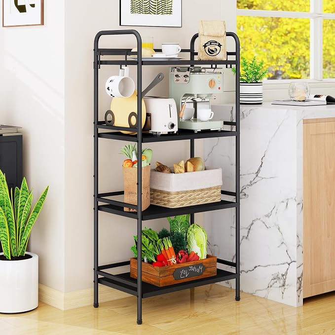 HDANI Storage Shelves, 4-Tier Metal Storage Rack - Image 2