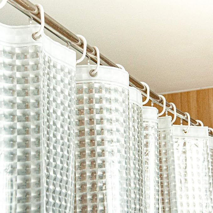 NTBAY EVA Clear Shower Curtain - Image 6