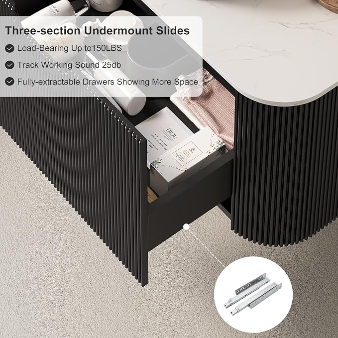 36" Floating Bathroom Vanity - Image 5