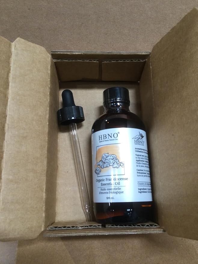 HBNO California Bottled Organic Frankincense Essential Oil 4 fl oz - Image 3