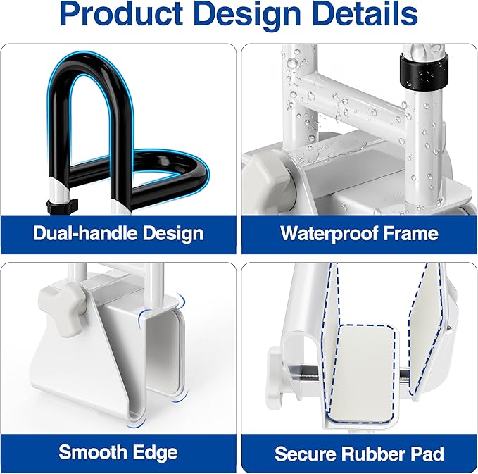 Adjustable Bathtub Safety Rail - Image 6