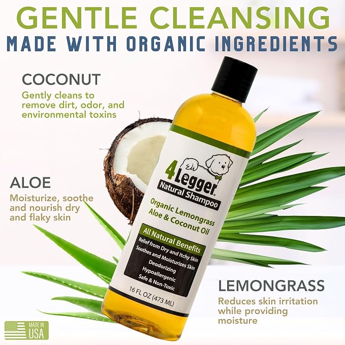 4-Legger Certified Organic Dog Shampoo - Image 2