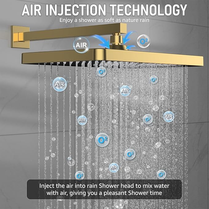 Iriber Thermostatic Shower System Wall Mount - Image 4