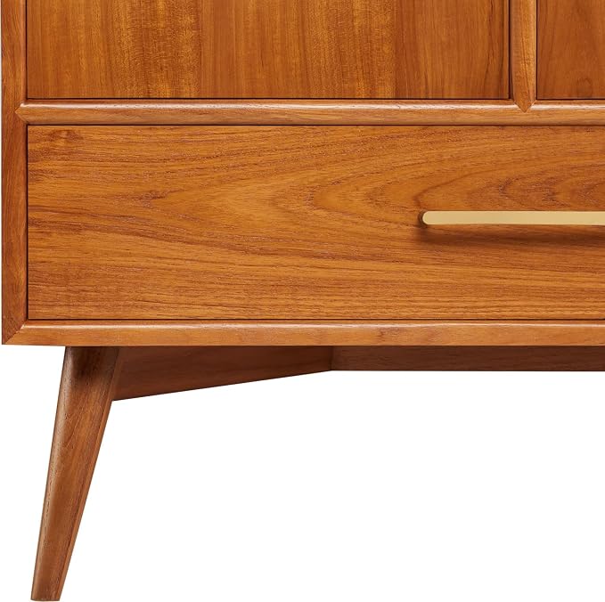 Signature Hardware 953363-30-RUMB-8 Novak 30" Freestanding Teak Single Basin - Image 4