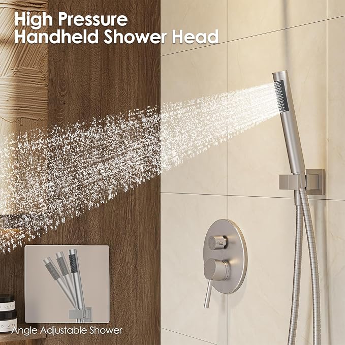 Gabrylly Bathtub Shower Faucet Set, Tub Shower System - Image 5