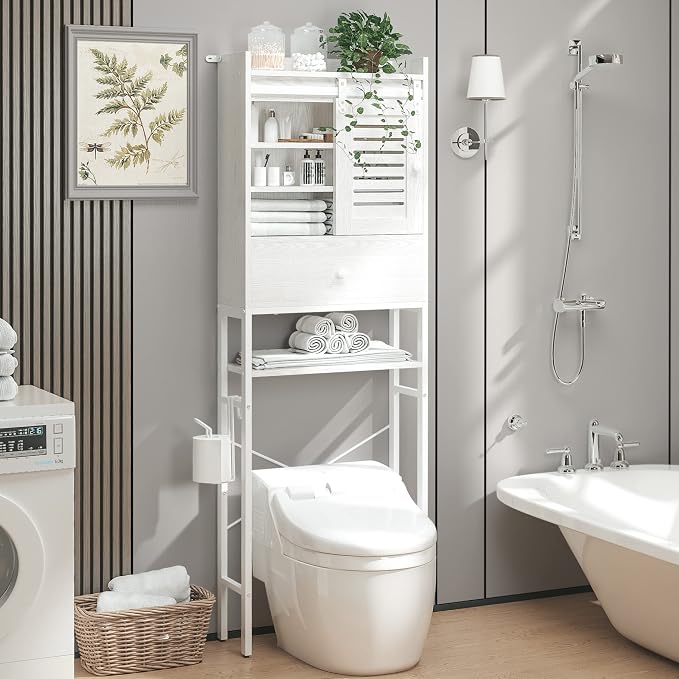 IRONCK Over The Toilet Storage Rack by IRONCK