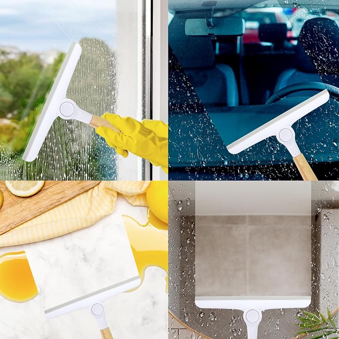 9.5" Shower Squeegee, Handheld Squeegee - Image 5