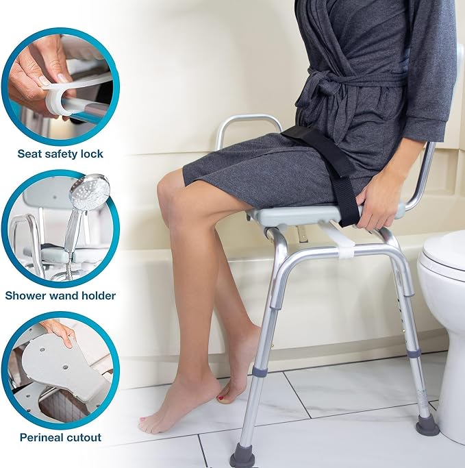 DMI Tub Transfer Bench and Shower Chair - Image 2