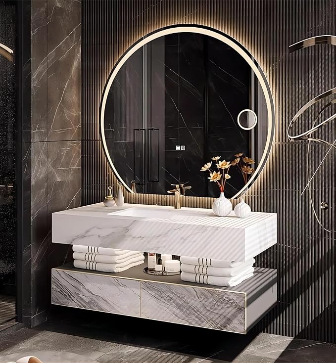 Floating Bathroom Vanity by ORTRVYQ
